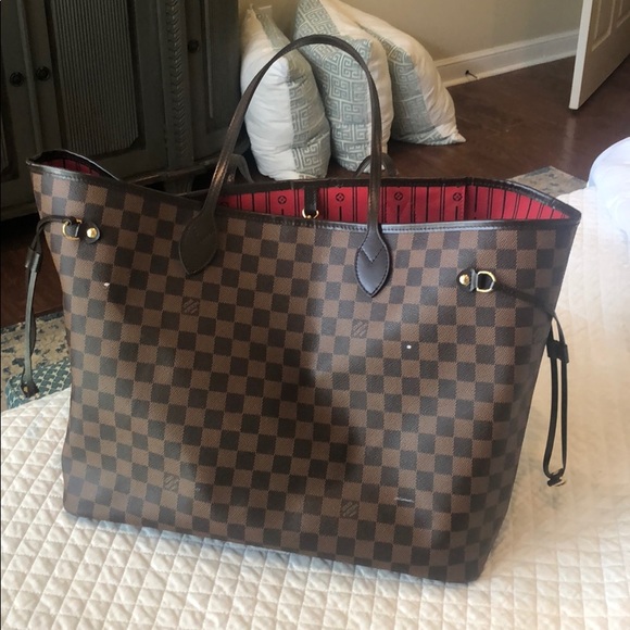 Louis Vuitton Bags Louis Vuitton Damier Ebene Neverfull Gm Poshmark Louis Vuitton Bags Louis Vuitton Damier Ebene Neverfull Gm Poshmark